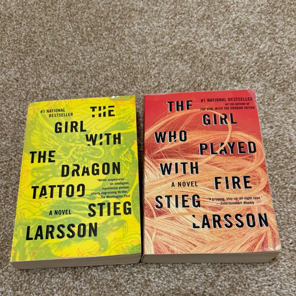 Stieg Larson 2 Book Bundle